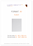 plakat A1 - foliowany 1+0, druk jednostronny 4+0, na papierze kredowym 170 g, 10 sztuk