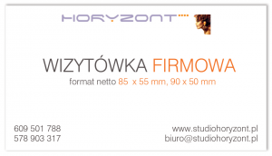 wizytówki foliowane błysk, druk dwustronny, ekspres 1 dzień, papier kredowy 350 g mat, 2000 sztuk