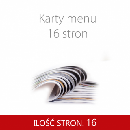 Menu 16 stron