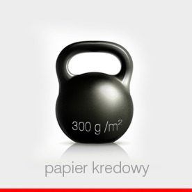 papier kredowy 350 g