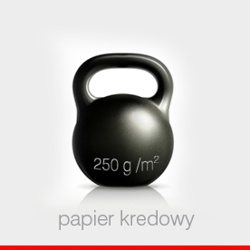 papier kredowy 250 g