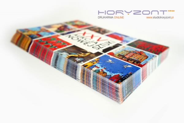 ulotka 2xDL składana do DL, druk pełnokolorowy obustronny 4+4, na papierze kredowym, 130 g, 350 sztuk  