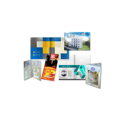 ulotka 396 x 210 składana do 198 x 210 mm, druk pełnokolorowy obustronny 4+4, na papierze kredowym, 170 g, 50 sztuk