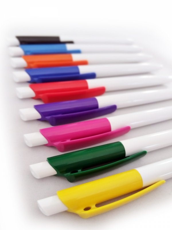 długopis MAXUS COLOR do nadruku,  nadruk Pantone z palety do wyboru 1+0 - 100 sztuk