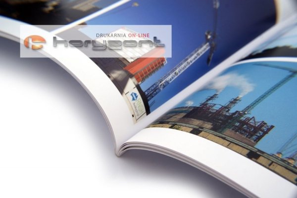 katalog A4, druk pełnokolorowy obustronny 4+4, na papierze kredowym, kreda 130 g, 48 str., 10 sztuk