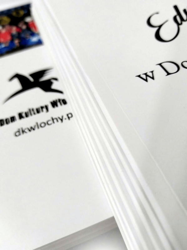 katalog A5, druk pełnokolorowy obustronny 4+4, na papierze kredowym, kreda 130 g, 20 str., 100 sztuk