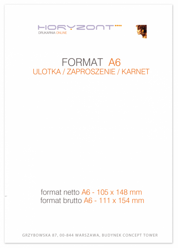 Etykiety samoprzylepne A6 - 105 x 148 mm, papier samoprzylepny - 10 sztuk