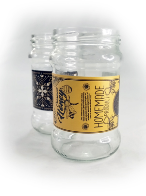 Etykiety samoprzylepne 60 x 40 mm, papier samoprzylepny - 400 sztuk