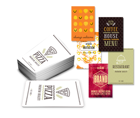 zawieszka . metka 85 x 55 mm lub 90 x 50 mm, z otworem 3 mm, druk obustronny, kreda 350 g - folia błysk dwustronna - 200 sztuk