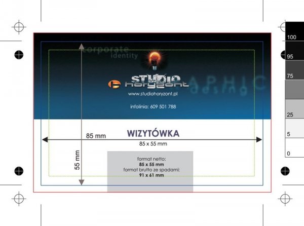 wizytówki lux foliowane matowo, druk dwustronny pełnokolorowy 4+4, papier kredowy 450 g mat, 150 sztuk 