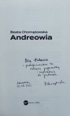 Chomątowska Beata • Andreowia - dedykacja autorska