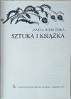 Janina Wiercińska • Sztuka i książka - strona tytułowa