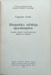 Eugeniusz Górski • Hiszpańska refleksja egzystencjalna [Miguel de Unamuno] - strona tytułowa