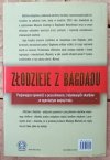 Tył okładki książki Złodzieje z Bagdadu autorstwa Matthew Bogdanos, William Patrick