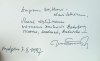 Jan Górec-Rosiński • Przychodzący. Sacrum et Profanum. Poezje i traktaty | dedykacja autora