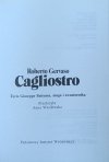 Roberto Gervaso  Cagliostro 