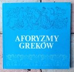 Nikos Chadzinikolau • Aforyzmy Greków