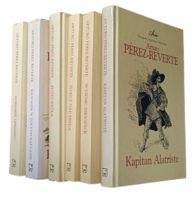 Arturo Parez Reverte x6 • Cykl Przygody kapitana Alatriste | komplet