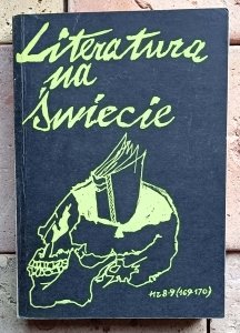 Literatura na świecie 8-9/1985 - Śmierć | Yeats Ginsberg Beckett