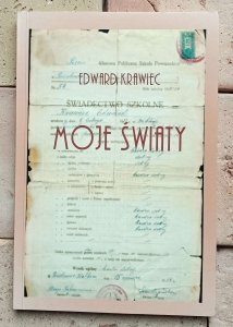 Edward Krawiec - Moje Światy | dedykacja autorska