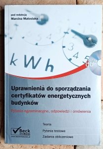 Marcin Matosiuk • Uprawnienia do sporządzania certyfikatów energetycznych budynków