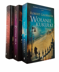 Robert Galbraith • Cykl Cormoran Strike | Tom I-III | JK Rowling