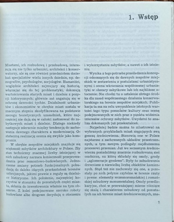 Bohdan Rymaszewski O przetrwanie dawnych miast