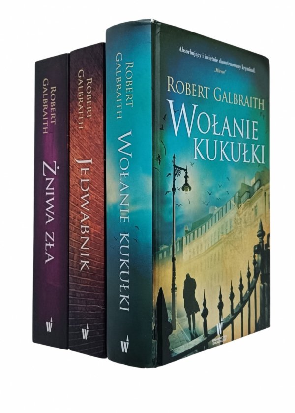 Robert Galbraith Cykl Cormoran Strike | Tom I-III | JK Rowling - okładka