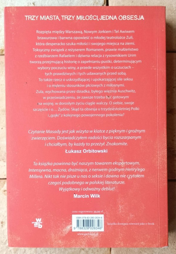 Marta Masada Święto trąbek  - okładka