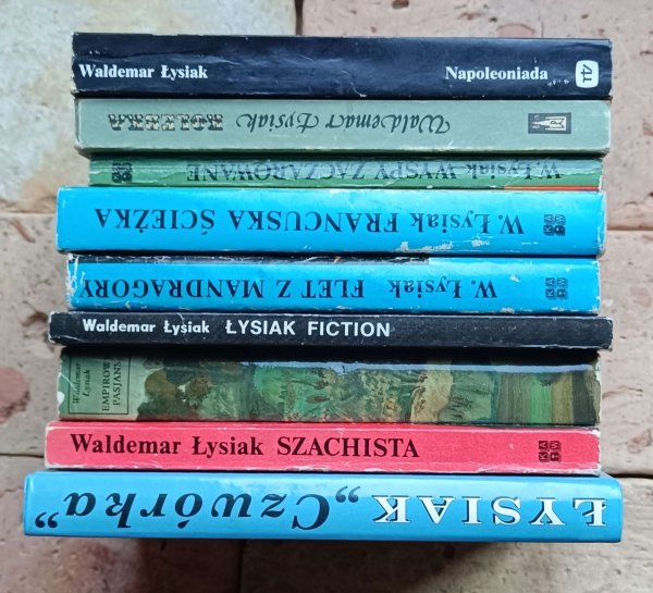  Waldemar Łysiak x9 - Kolebka - Napoleoniada i inne | komplet