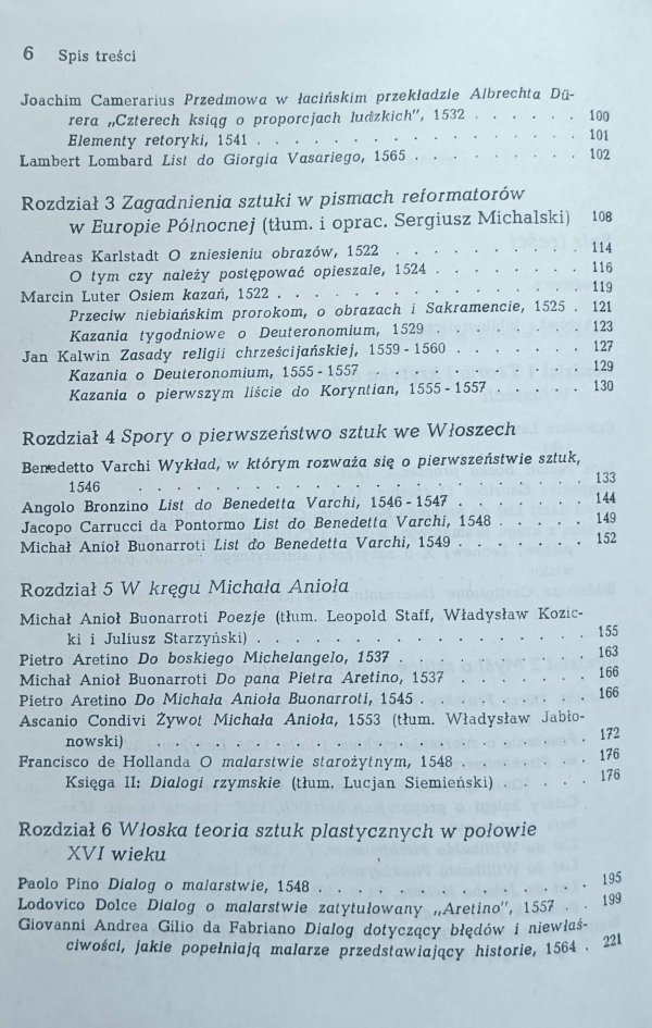 Jan Białostocki - Teoretycy, pisarze i artyści o sztuce 1500-1600
