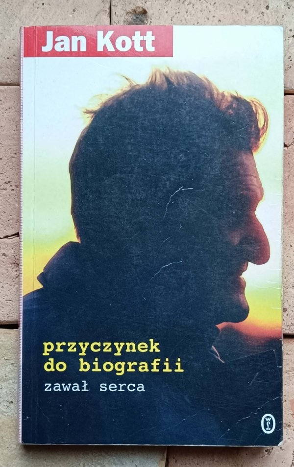 Jan Kott Przyczynek do biografii - okładka