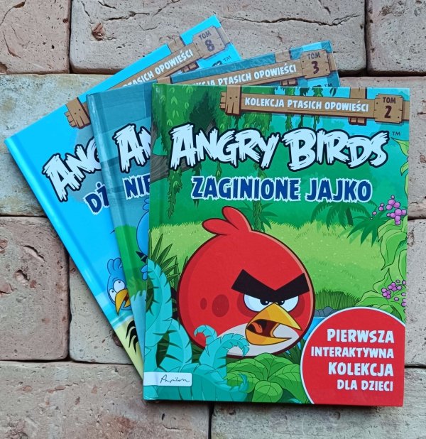 Angry Birds x3 - Kolekcja ptasich opowieści - okładka
