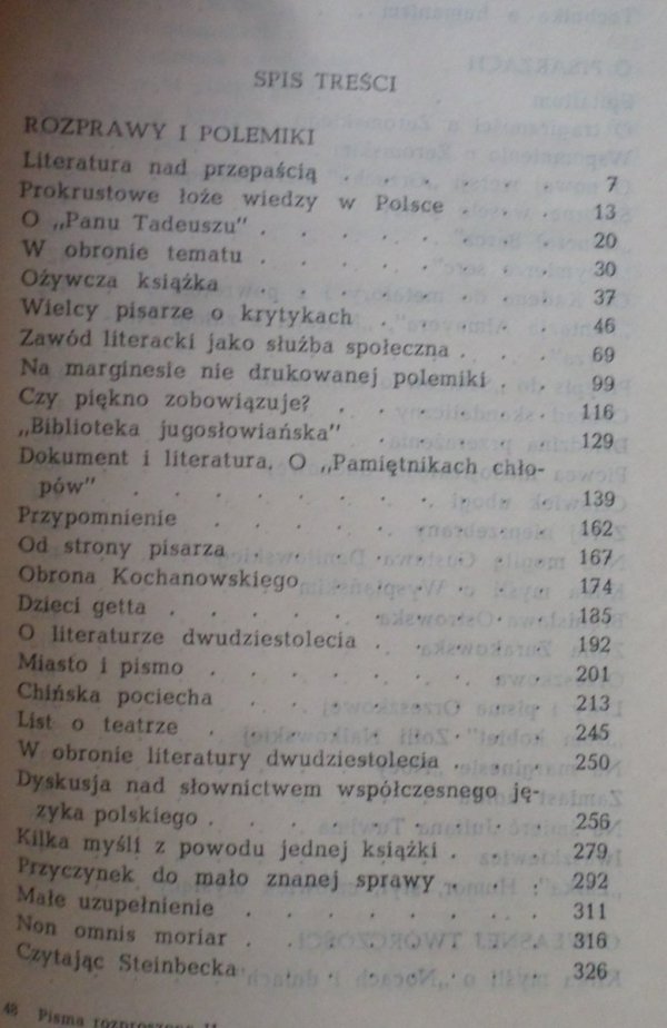 Maria Dąbrowska Pisma rozproszone [komplet]