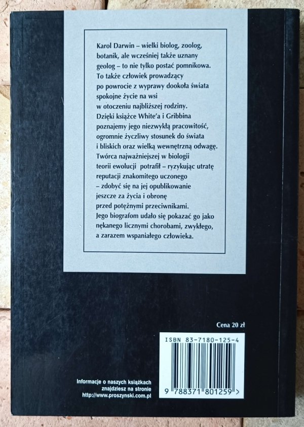 Michael White, John Gribbon • Darwin. Żywot uczonego - okładka