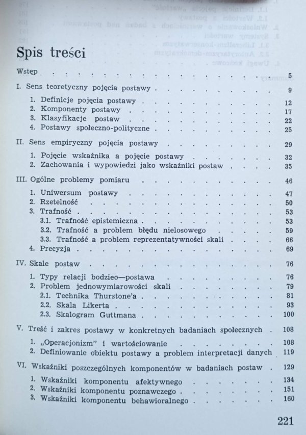 Mirosława Marody • Sens teoretyczny a sens empiryczny pojęcia postawy