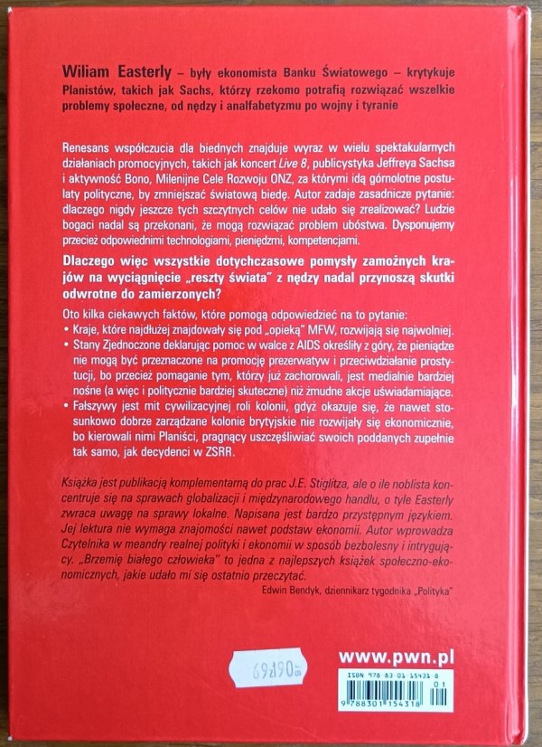 William Easterly • Brzemię białego człowieka
