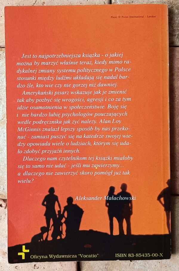 Alan Loy McGinnis • Sztuka przyjaźni - okładka