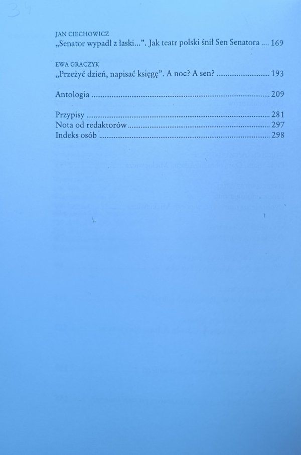red. Zbigniew Majchrowski, Wojciech Owczarski • Mickiewicz. Sen i widzenie spis treści
