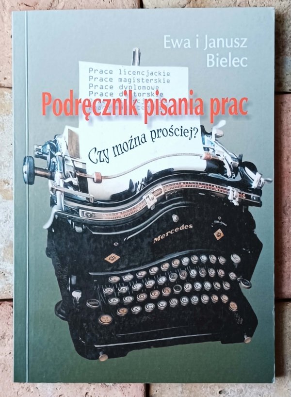 Ewa Bielec • Podręcznik pisania prac - okładka