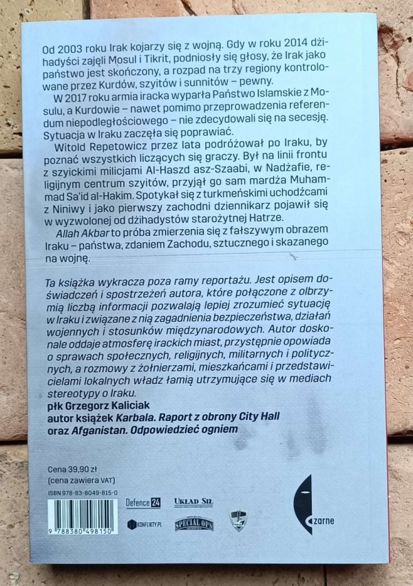 Witold Repetowicz - Allah akbar | Wojna i pokój w Iraku