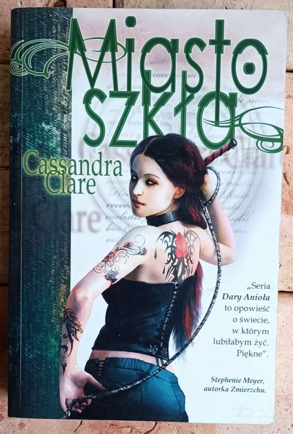 Cassandra Clare x4  Cykl Dary Anioła Tom I-IV - okładka