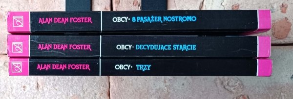 Alan Dean Foster • Cykl Obcy | komplet 3 tomów - okładka