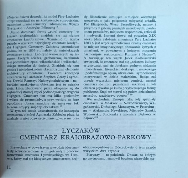 Stanisław Sławomir Nicieja Cmentarz Łyczakowski we Lwowie w latach 1786-1986 - fragment