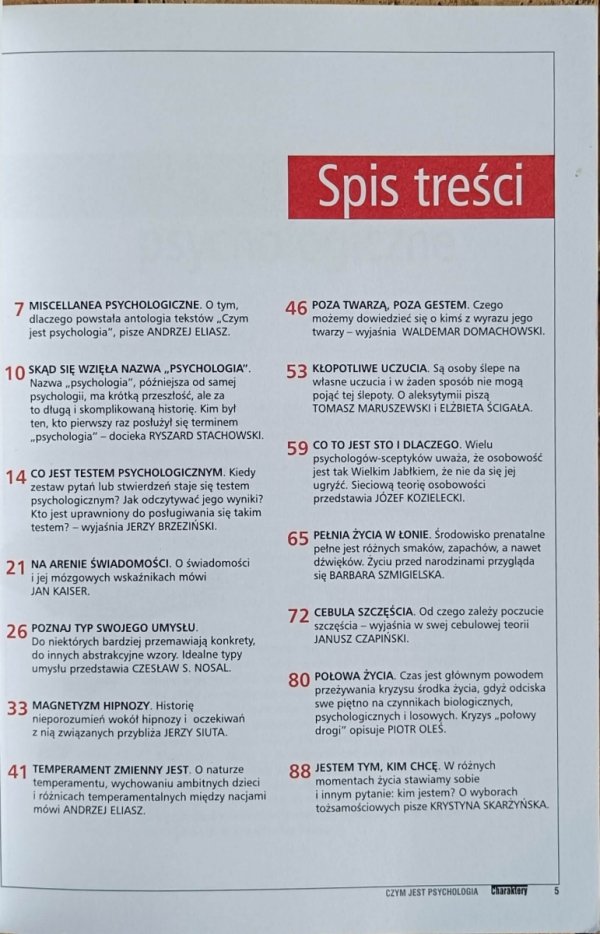 praca zbiorowa - Czym jest psychologia | Charaktery