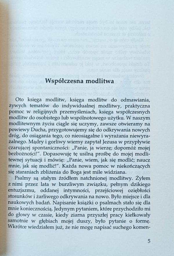 Carlos G. Valles • Módlmy się razem. Rozważania o psalmach