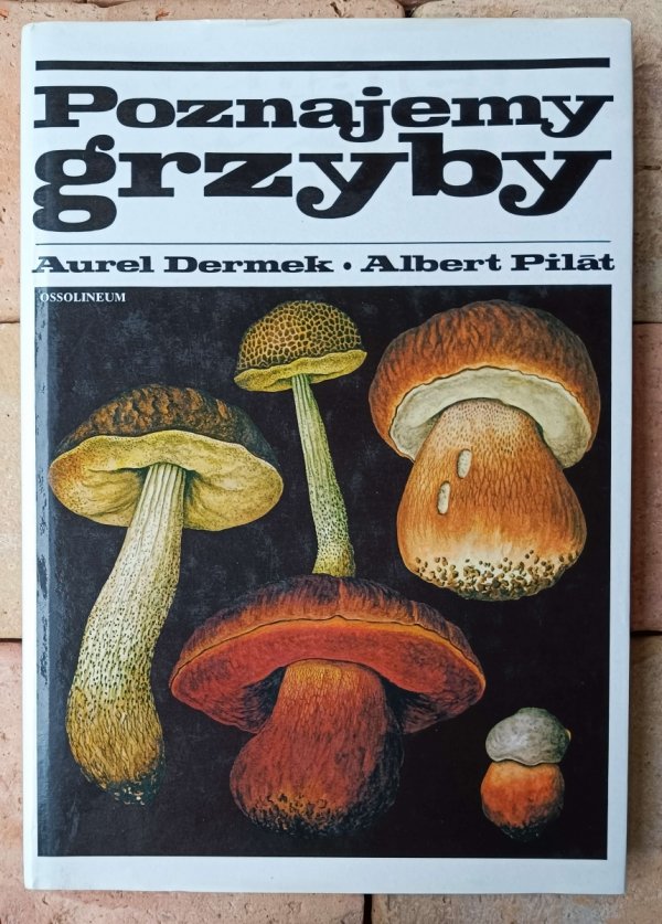 Aurel Dermek  Poznajemy grzyby - okładka 