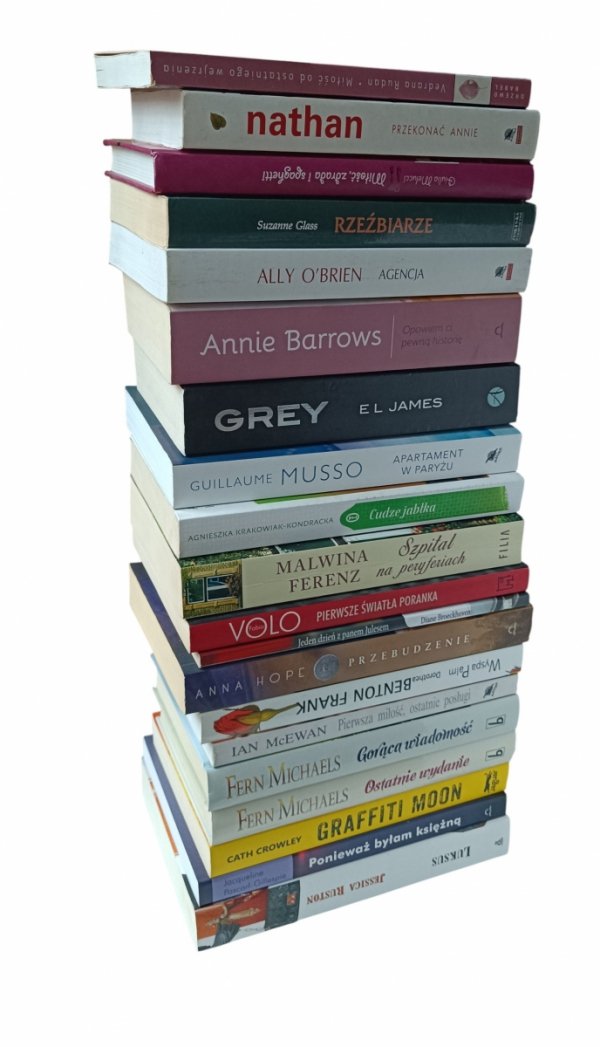 TANIE CZYTANIE #2 - 20 ksiażek | Literatura obyczajowa - romans - proza współczesna