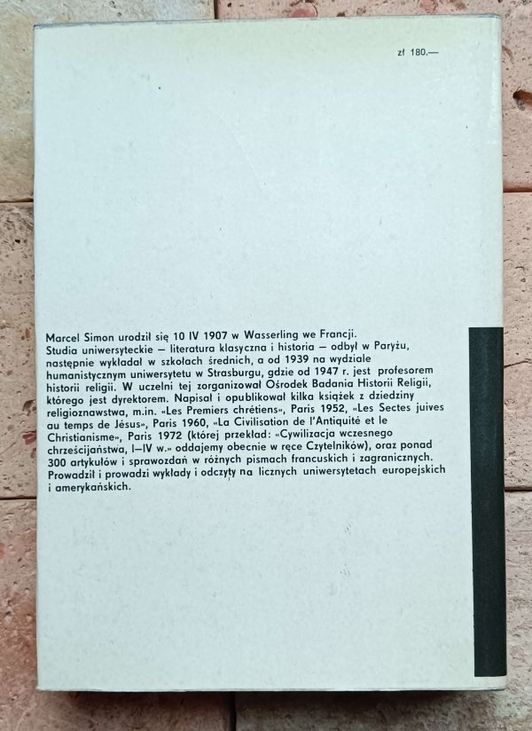 Marcel Simon - Cywilizacja wczesnego chrześcijaństwa