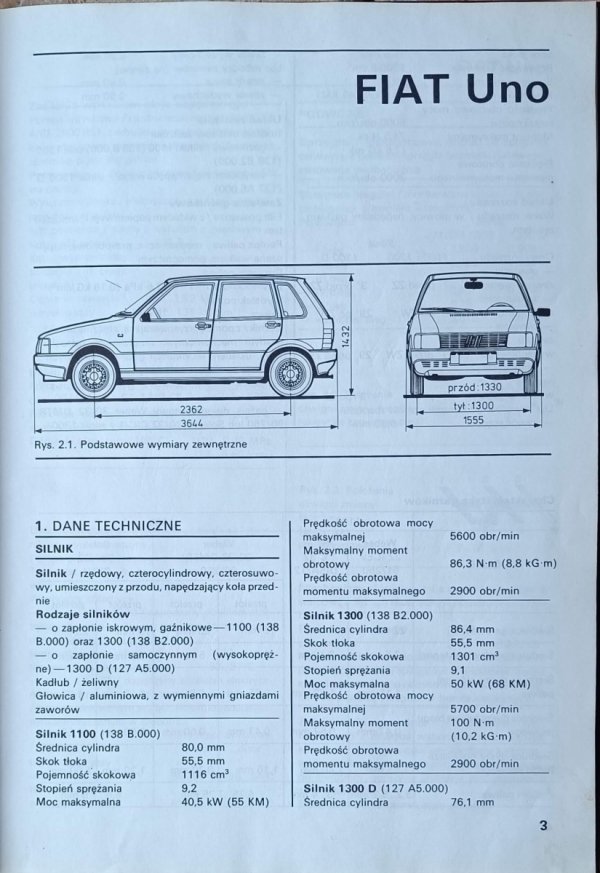 Michał Żabiński Fiat Uno - fragment